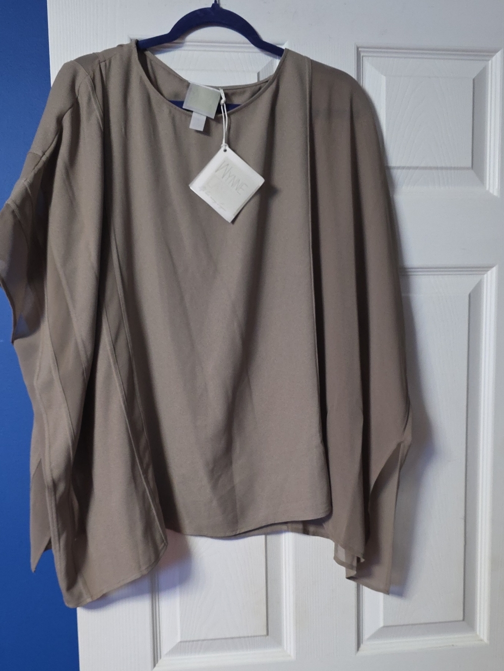 Women's Relaxed Blouse Taupe